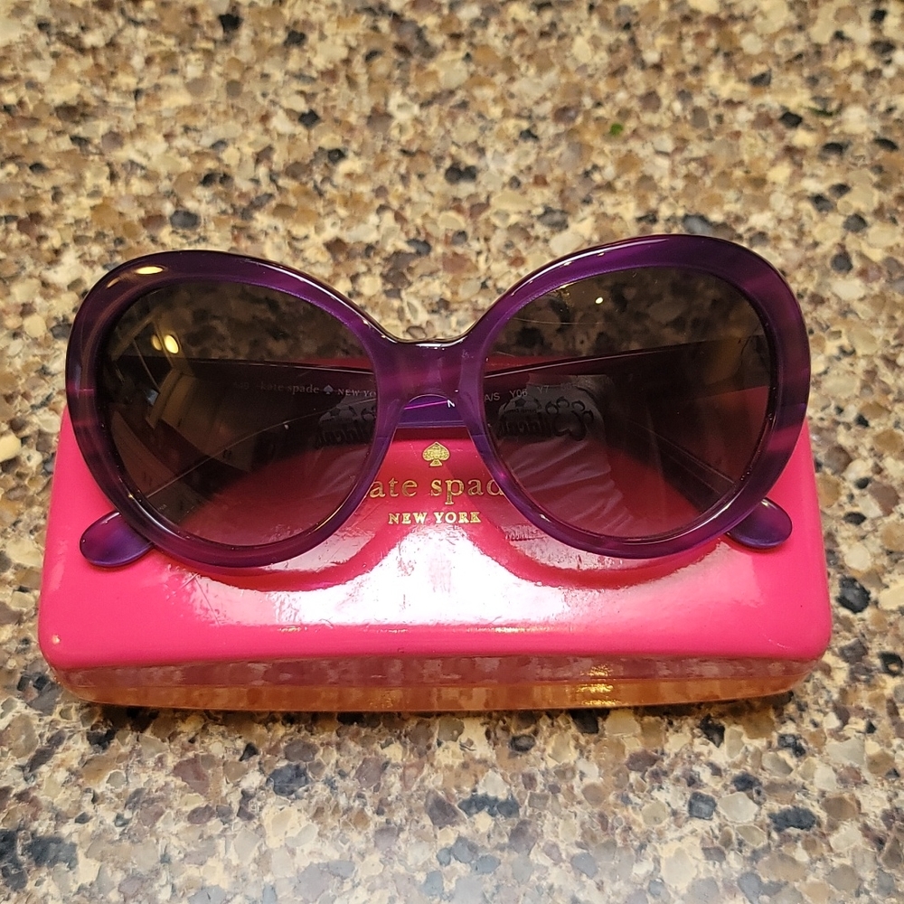 Kate Spade Purple Sunglasses